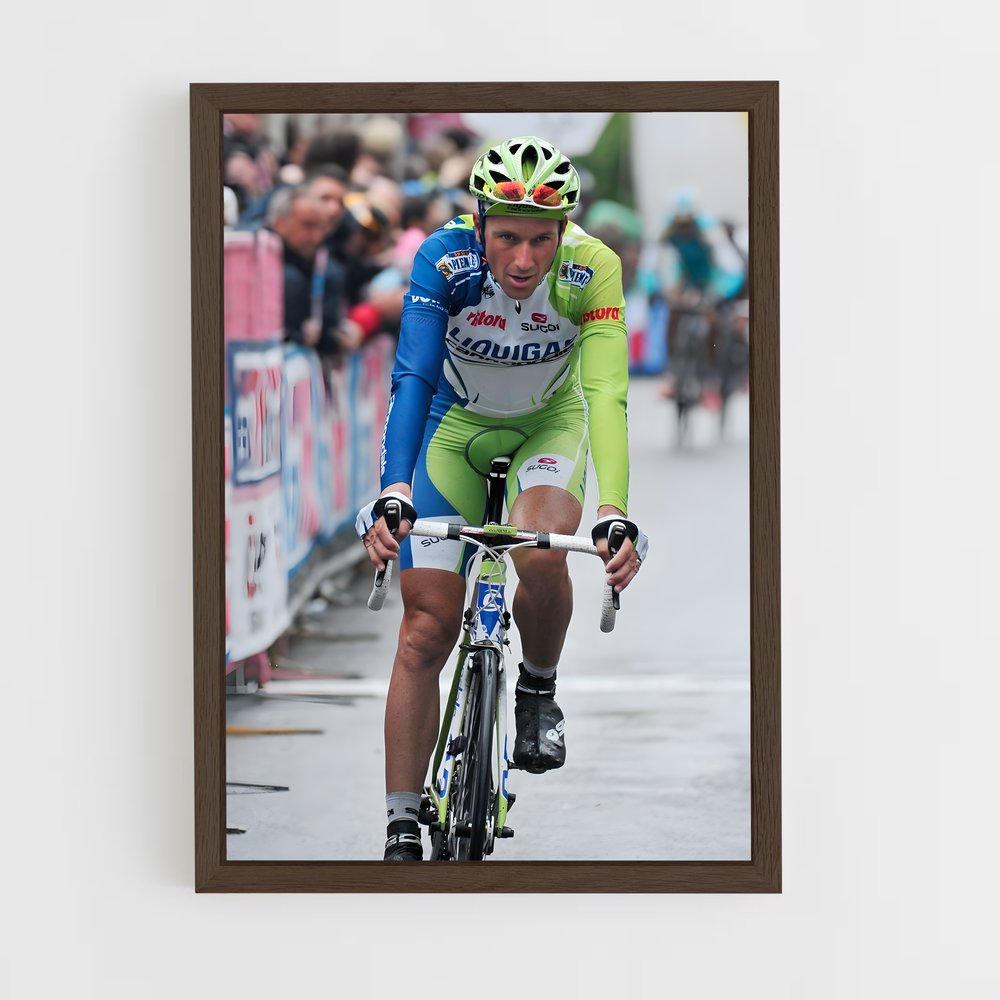 Poster Ivan de basso – affiche Cyclisme (vue 5)